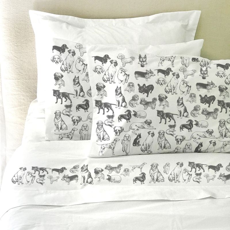 TUYO PRINT - Juego de Sabanas King Dog Lover - Tuyo Print