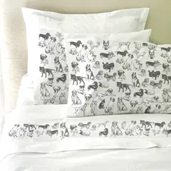 TUYO PRINT - Juego de Sabanas King Dog Lover -