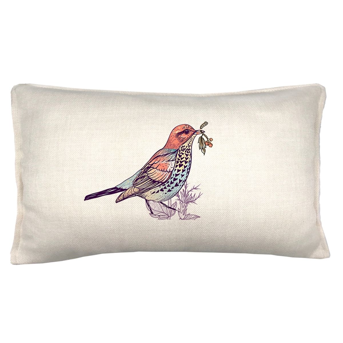 TUYO PRINT - Cojín Tuyo Print Tórtola, 30x50