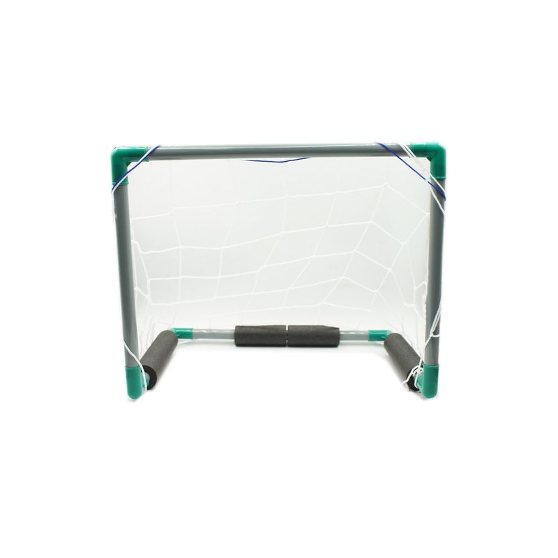 DBLUE - Arco de Futbol Para Piscina Incluye Pelota y Bombín