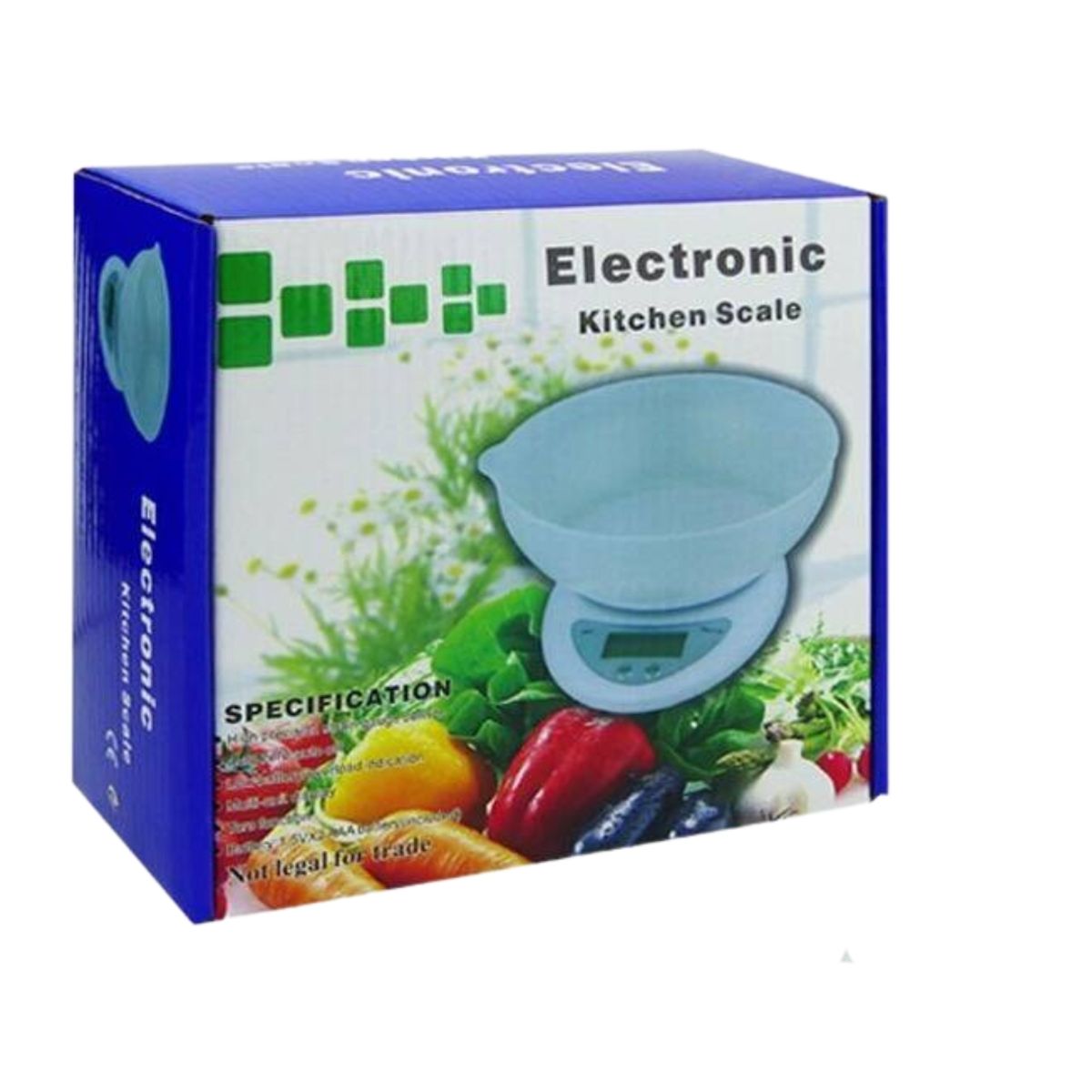 GENERICO - Pesa Digital Gramera Con Recipiente Para Cocina