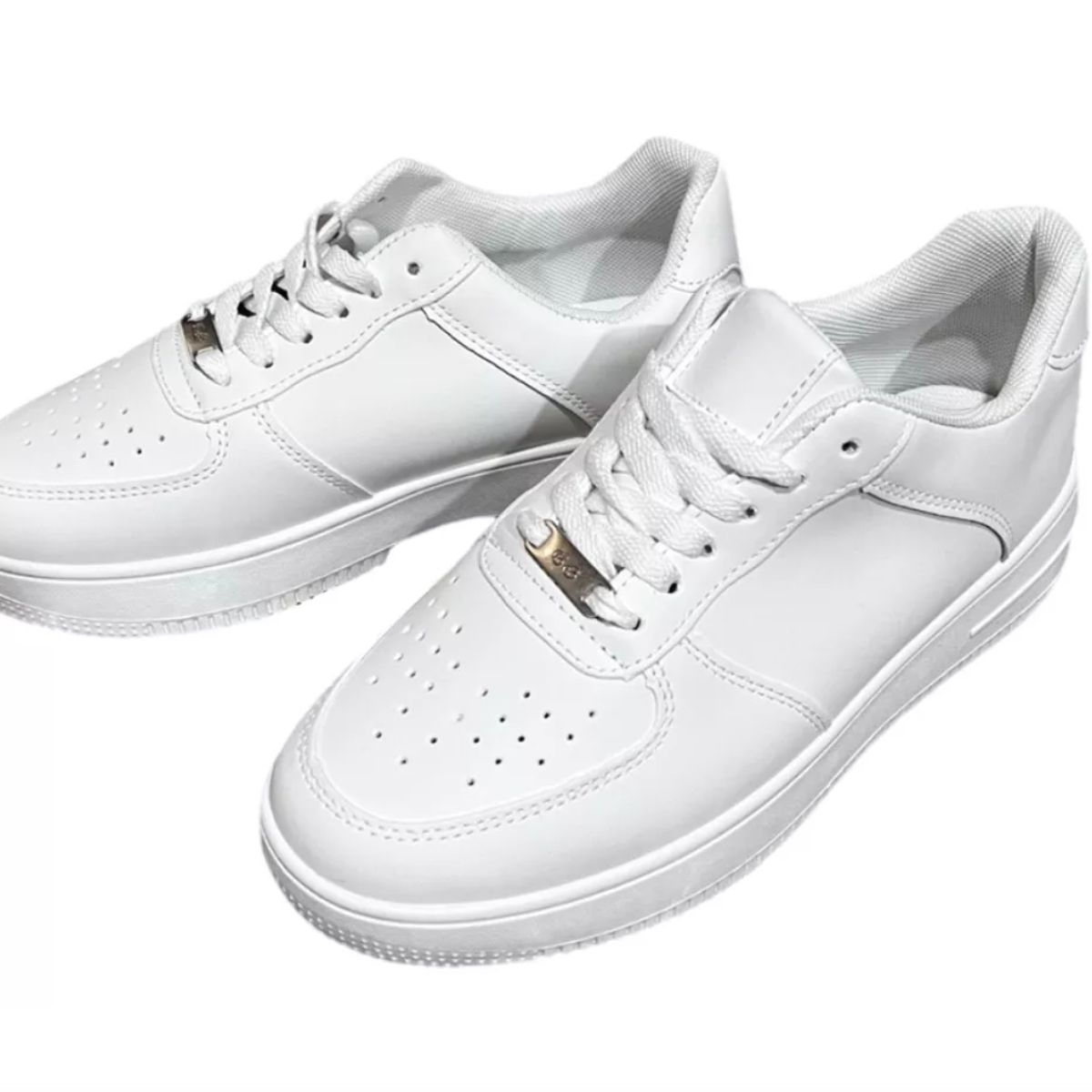 ANNI STAR - Zapatillas Deportivas Blancas Para Mujer Y Hombre Eco Cuero