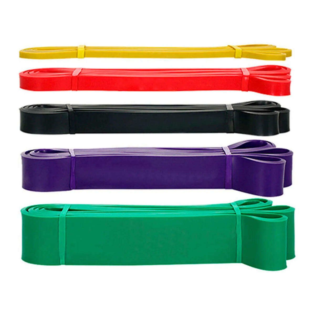 GENERICO - Super Bandas Set 5 Resistencias + Speed Rope Regalo