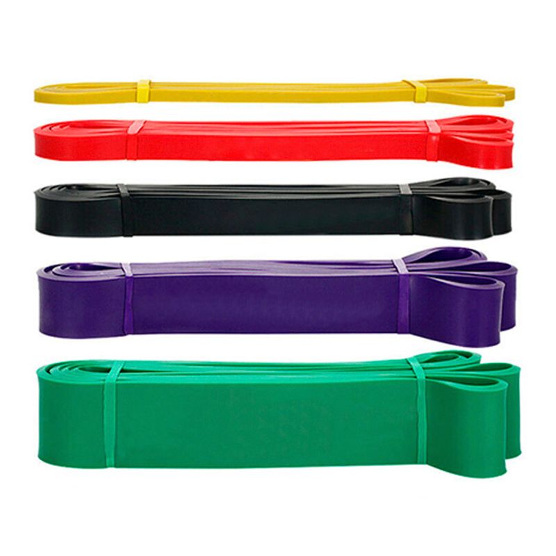 GENERICO - Super Bandas Set 5 Resistencias + Speed Rope Regalo