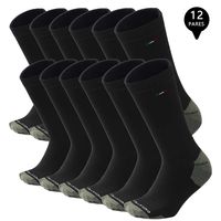 Pack de 12 Calcetines Vestir Bambú Cobre Hombre