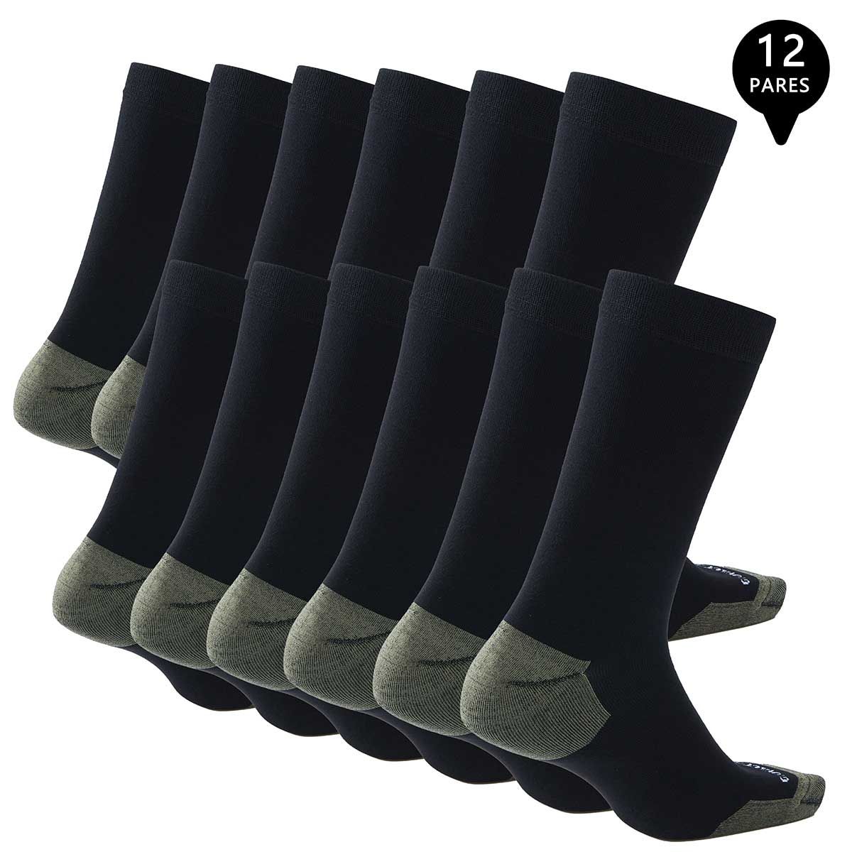 GIOVACCHINO - Pack de 12 Calcetines Vestir Bambú Cobre Hombre