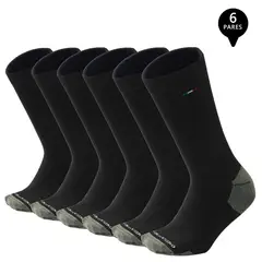GIOVACCHINO - Pack de 6 Calcetines Vestir Bambú Cobre Hombre