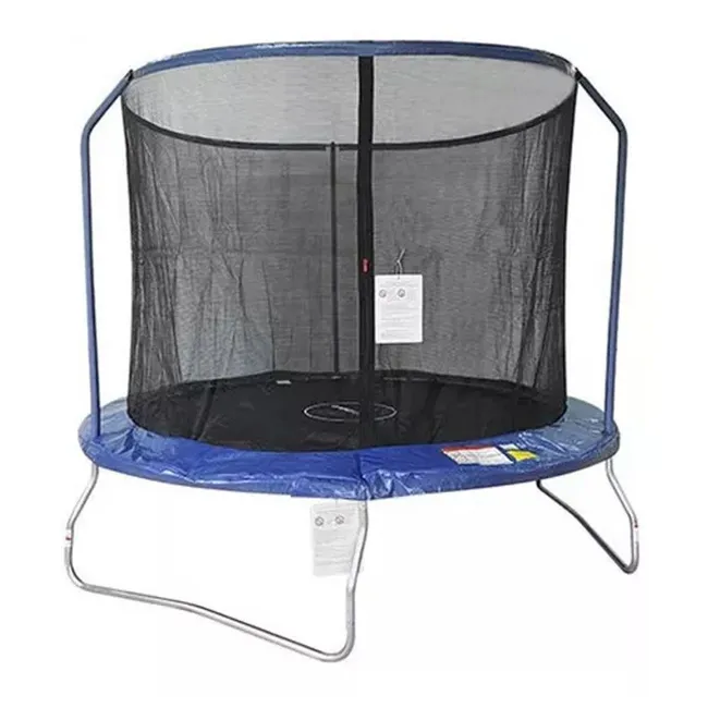 GAME POWER - Cama Elástica 305 Diámetro Tubos De Metal Galv Azul/negro