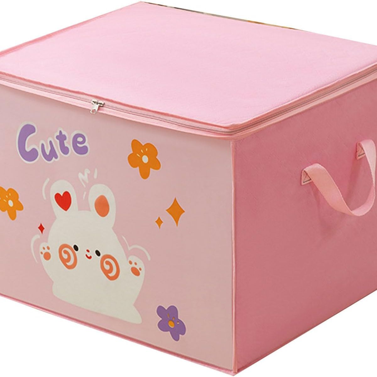 GENERICO - Bolsa De Almacenamiento Para Niños Organizador Ropa Juguetes Rosa