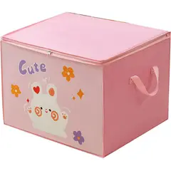 GENERICO - Bolsa De Almacenamiento Para Niños Organizador Ropa Juguetes Rosa