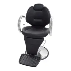 NANOFORT - Sillón Peluquería Barbería Reclinable Giratoria