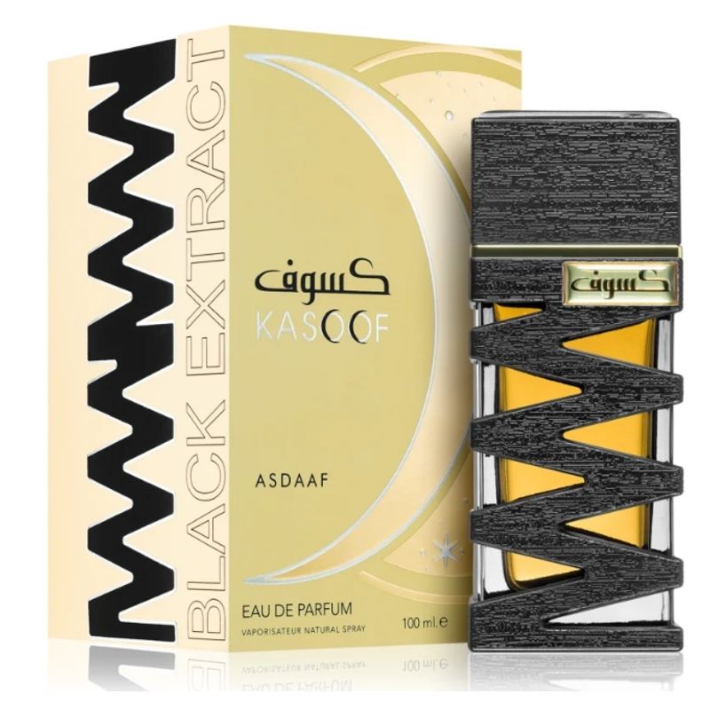 LATTAFA - Kasoof Black Extract EDP 100 ML Unisex  Asdaaf Lattaffa