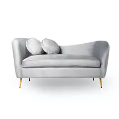 GENERICO - Sillon Retro 2 cuerpos Gris Claro