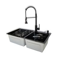 Lavaplatos 78x43cm Negro Accesorios Y Griferia Industrial