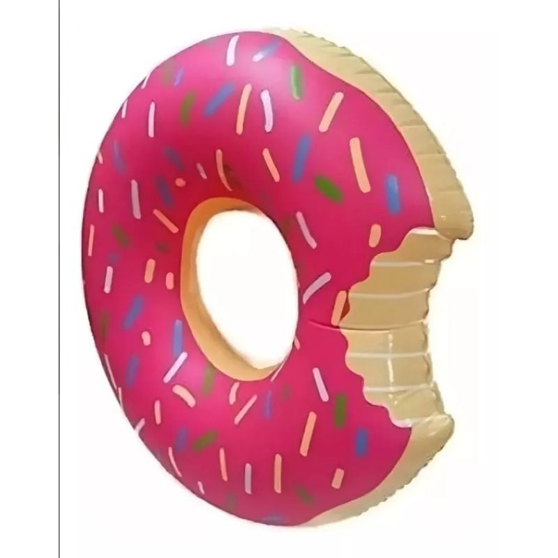 GENERICO - Flotador Donut Frutilla Inflable Piscina Verano