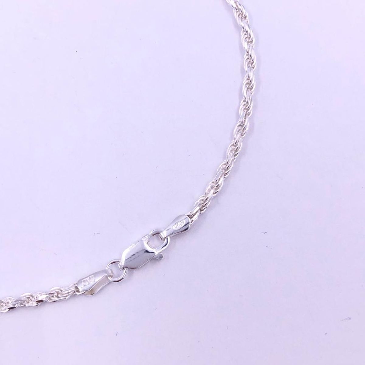 EL MUNDO DE LA PLATA - cadena tourbillon de plata italiana 925