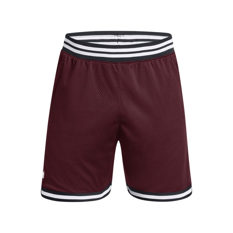 UNDER ARMOUR - Short Training Curry Mesh Short 3 Burdeo Hombre UNDER ARMOUR