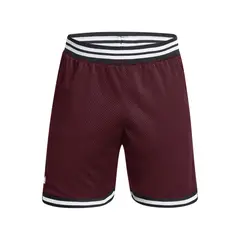 UNDER ARMOUR - Short Training Curry Mesh Short 3 Burdeo Hombre