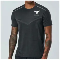 TRYHARD - Polera Deportiva Talla M Transpirable y Rápido Secado Gris