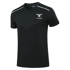 TRYHARD - Polera Deportiva Talla L Transpirable y Rápido Secado Gris