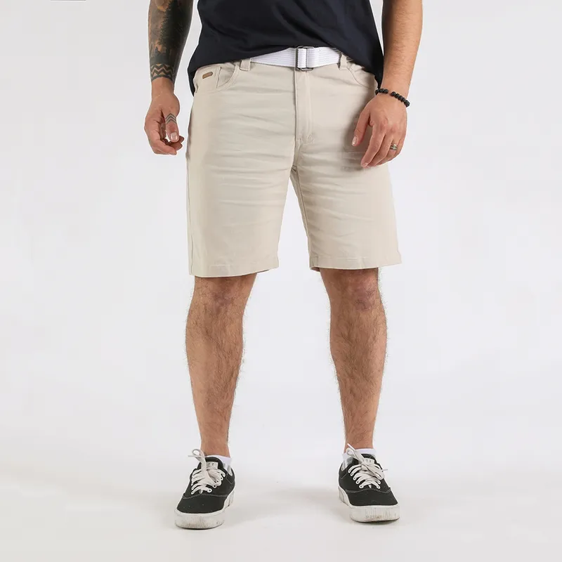 GANGSTER - Short Canvas Heavy Beige Gangster
