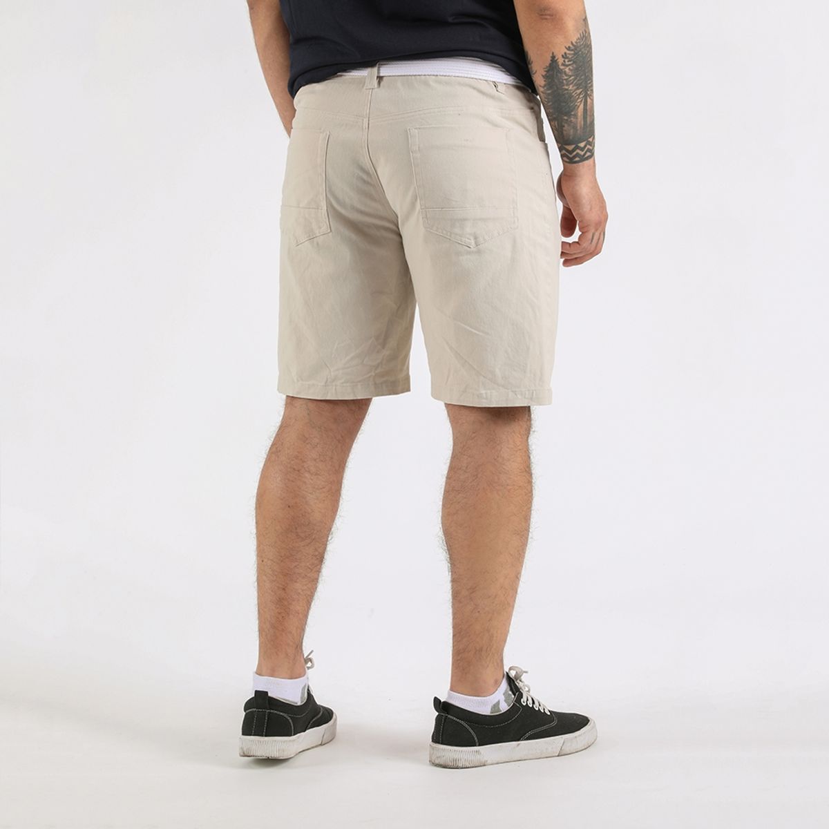 GANGSTER - Short Canvas Heavy Beige Gangster