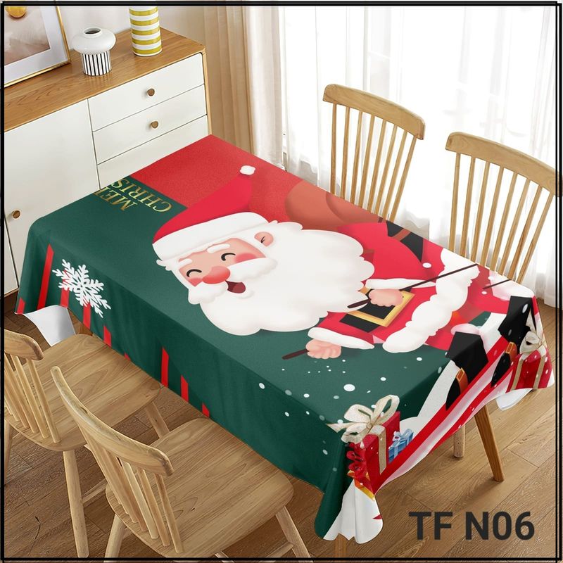 GENERICO - Mantel Rectangular Impermeable navideño 220x140cm
