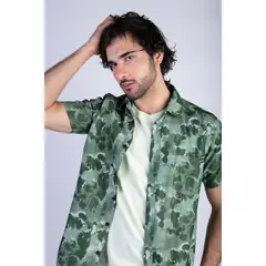 NIMTU - Camisa Parva Verde