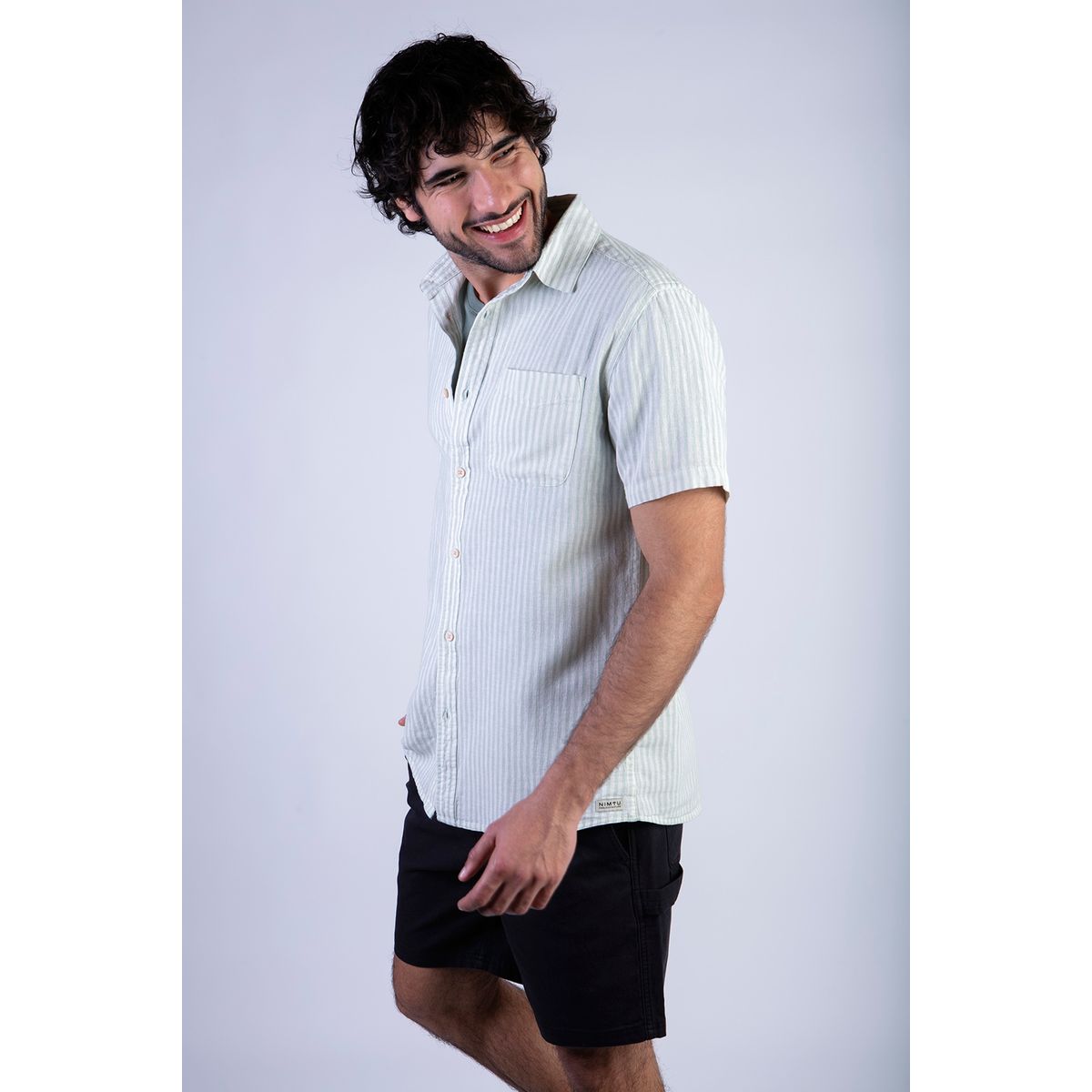 NIMTU - Camisa Maipo Azul Nimtu