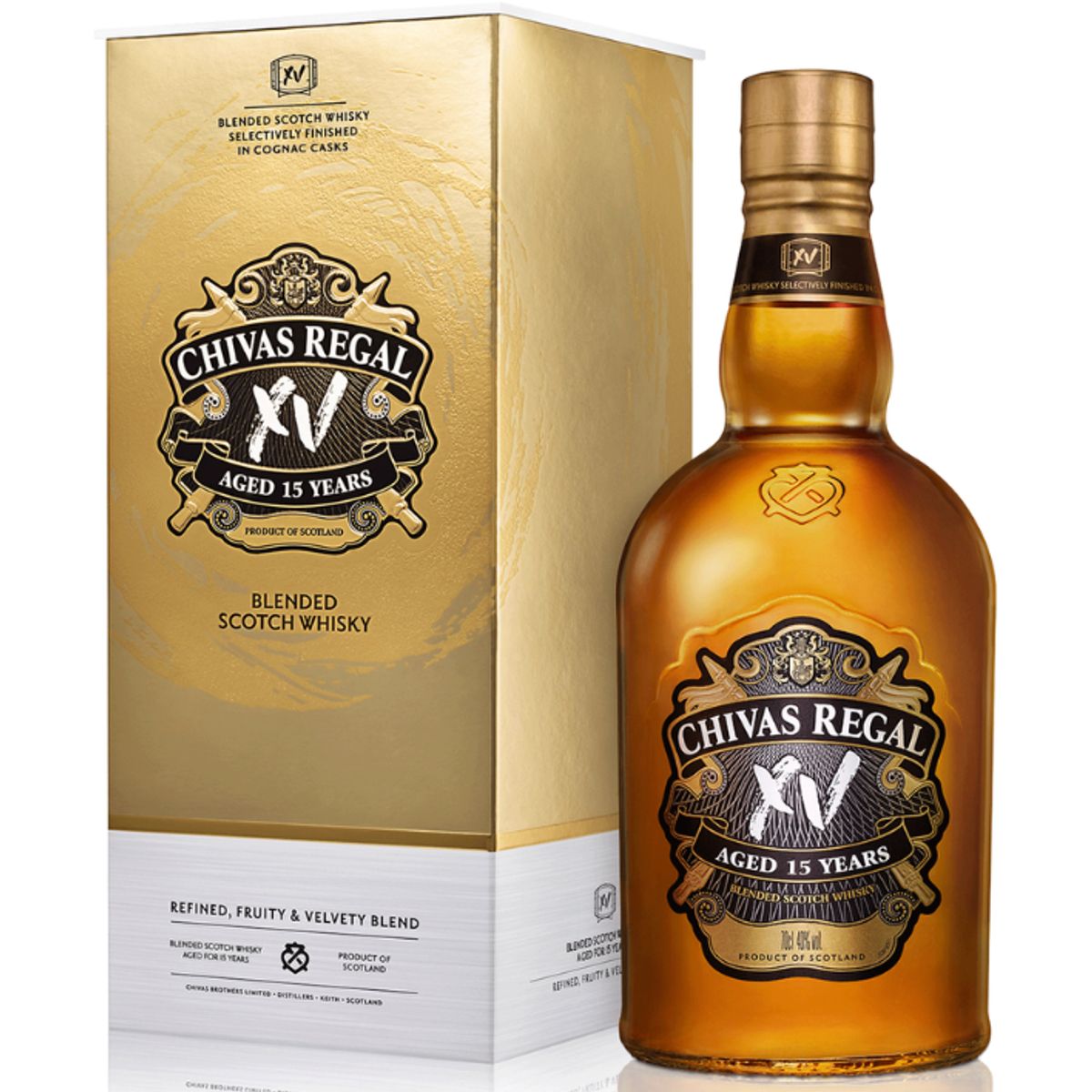 CHIVAS REGAL - Whisky Chivas Regal Xv 40° 750Cc