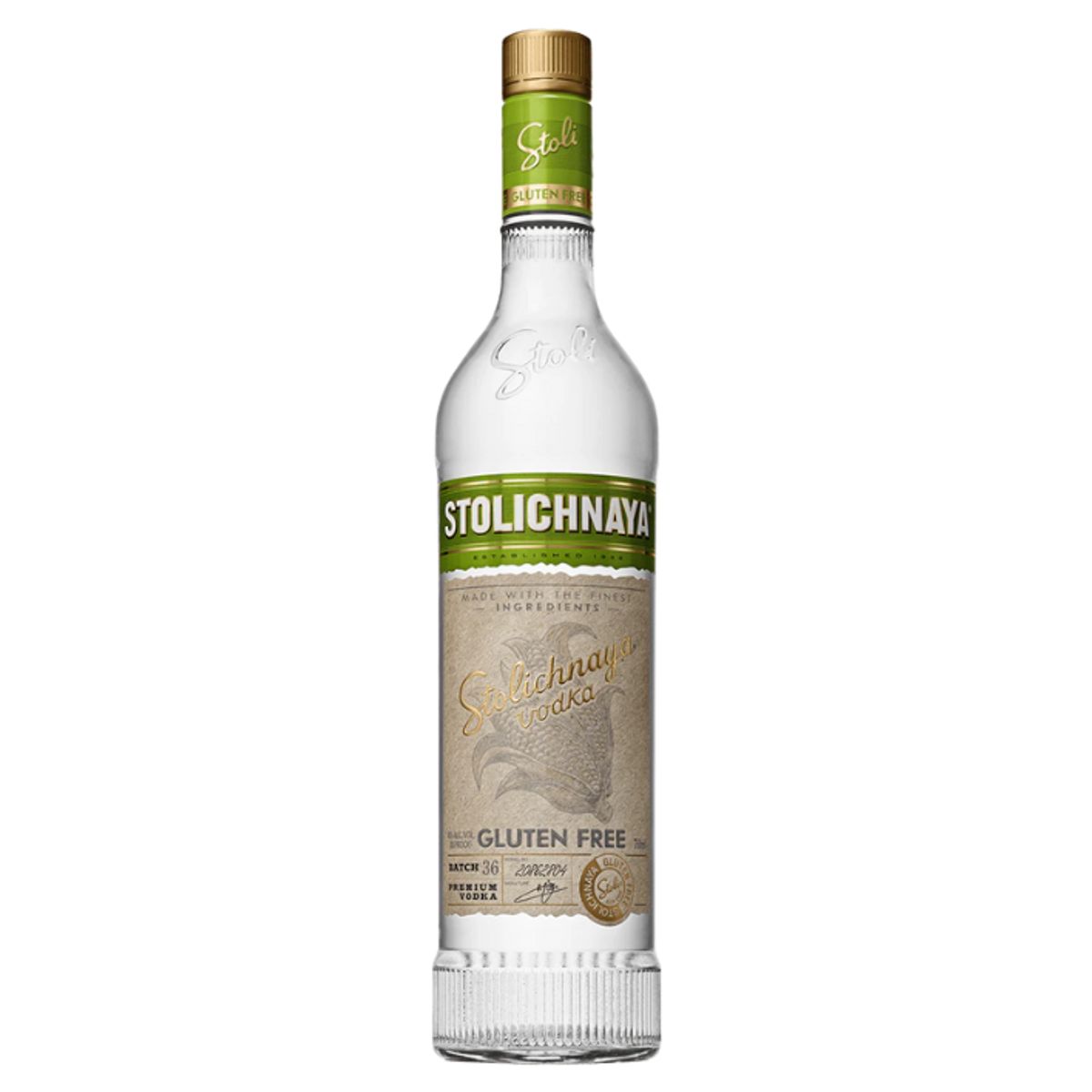 STOLICHNAYA - Vodka Stolichnaya Gluten Free 40° 750Cc