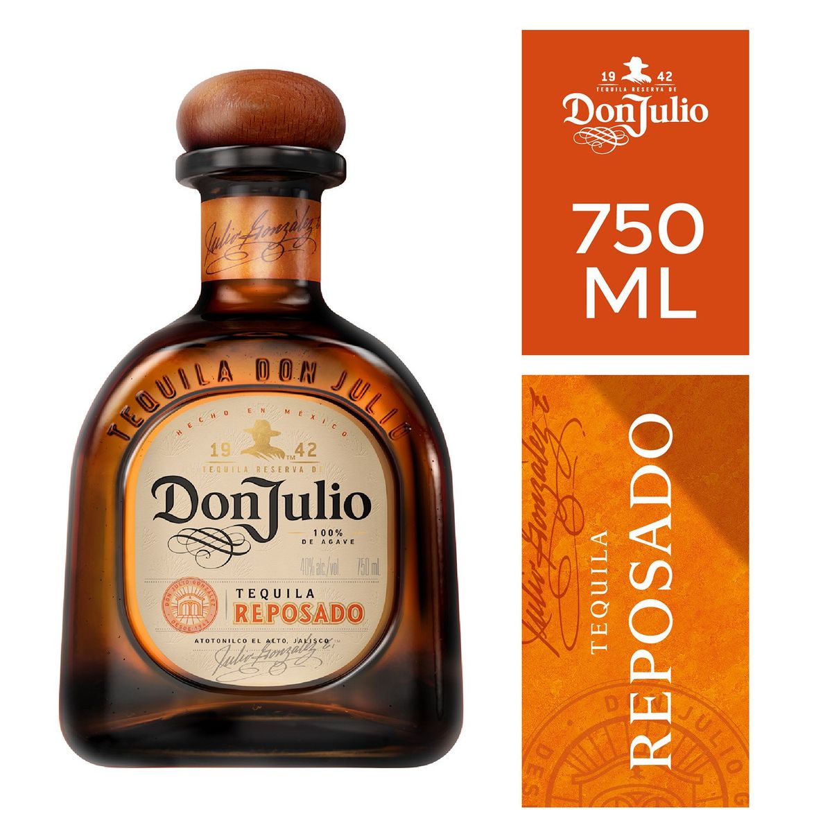 DON JULIO - Tequila Don Julio Reposado 40° 750cc
