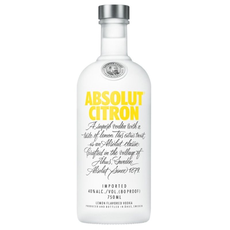 ABSOLUT - Vodka Absolut Citron 40° 750Cc