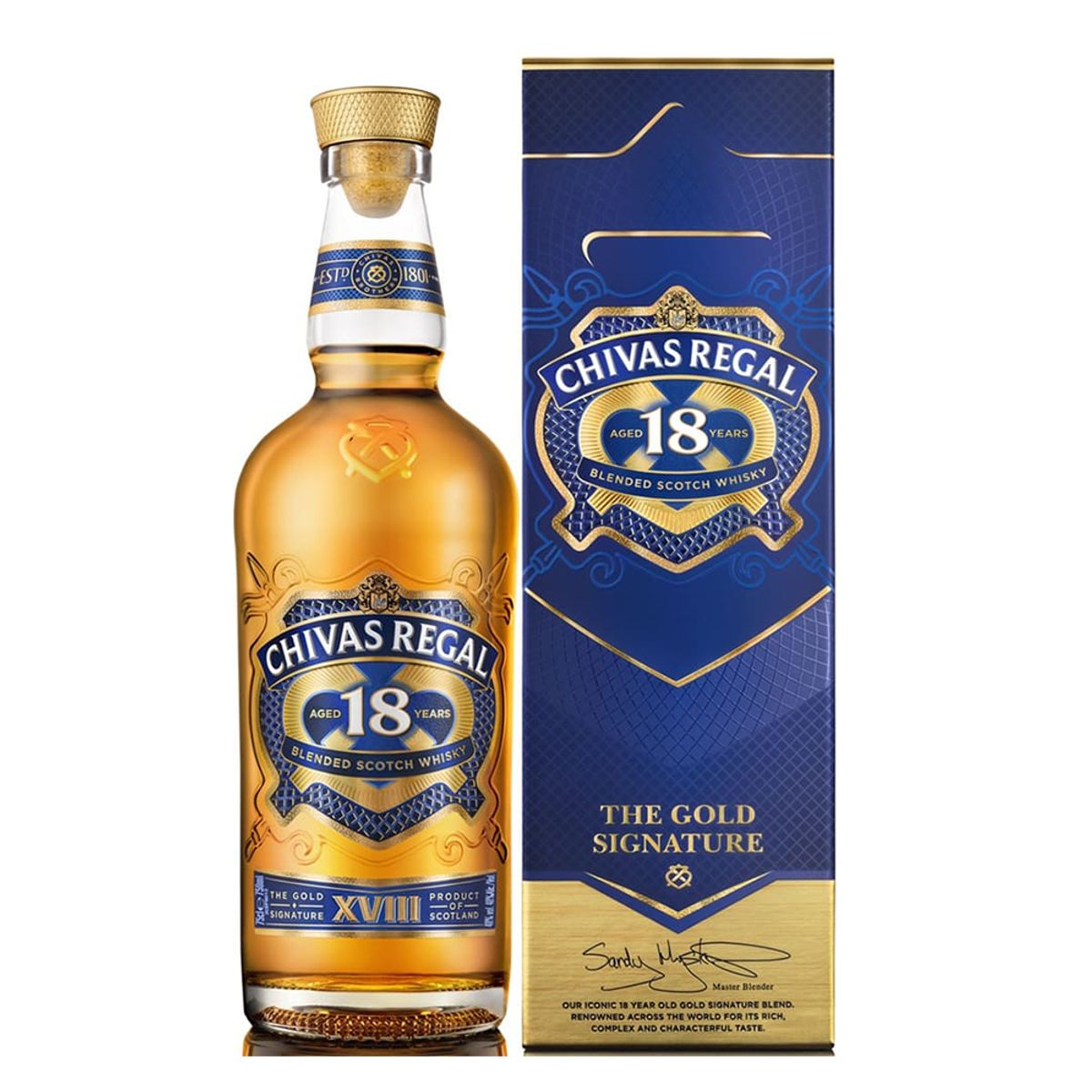 CHIVAS REGAL - Whisky Chivas Regal 18 Años 40° 750Cc