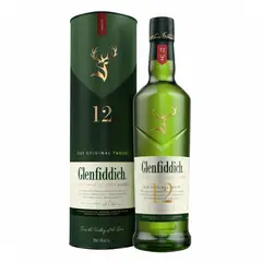 GLENFIDDICH - Whisky 12 Años Single Malt 43° 750Cc