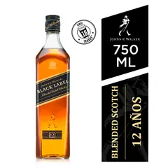 JOHNNIE WALKER - Whisky Black Label 40° 750Cc