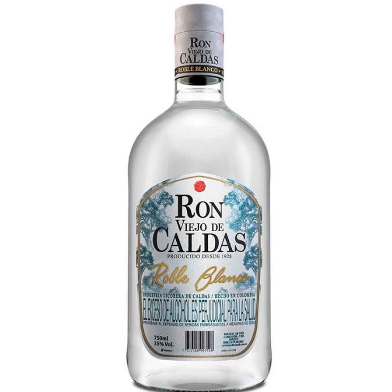 VIEJO DE CALDAS - Ron Viejo De Caldas Roble Blanco 40° 700Cc