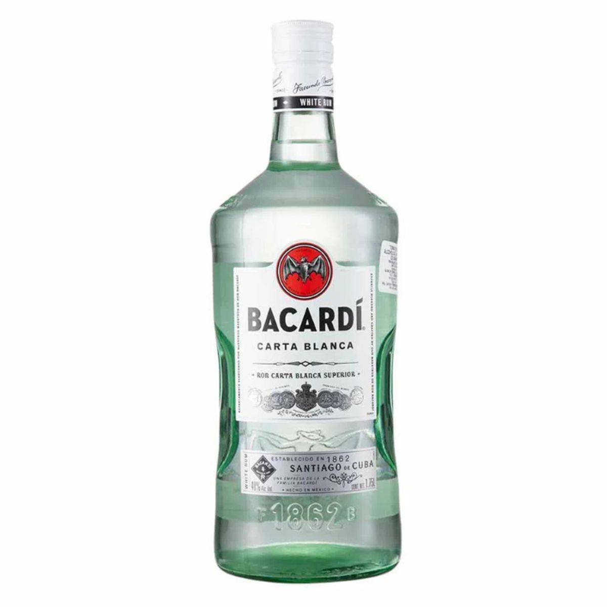 BACARDI - Ron Bacardi Carta Blanca 35° 1750Cc