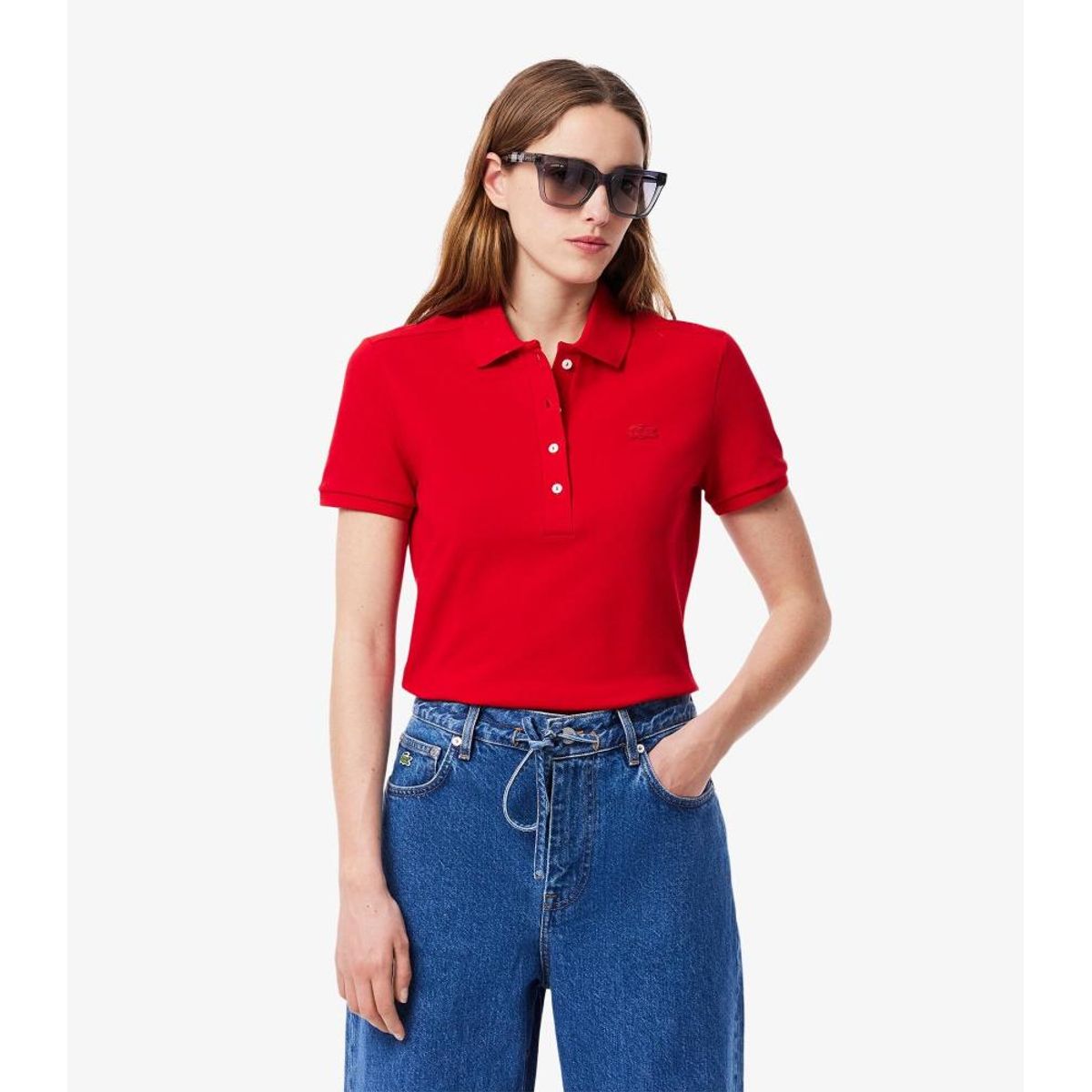 LACOSTE - Polera Polo Mujer PF5462 Lacoste