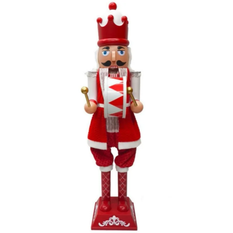 ARTIHOGAR - Cascanueces Musical  Gigante Soldado 115 Cm Luces y Movimiento