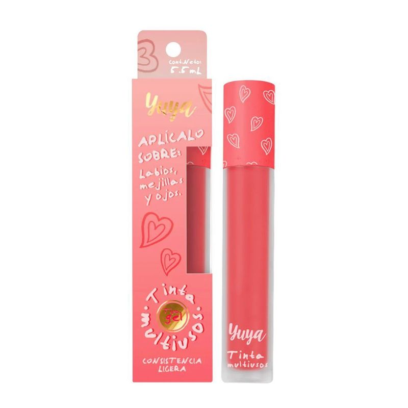 YUYA - Yuya Tinta Multiuso Labios Ojos y Mejillas Tono Parvula