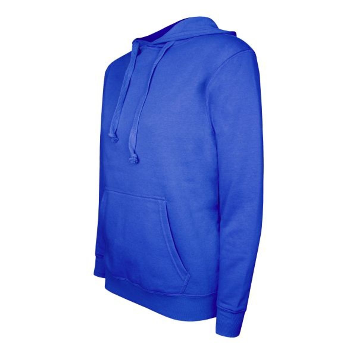 LUNA - Poleron Canguro French Terry Azul Hombre