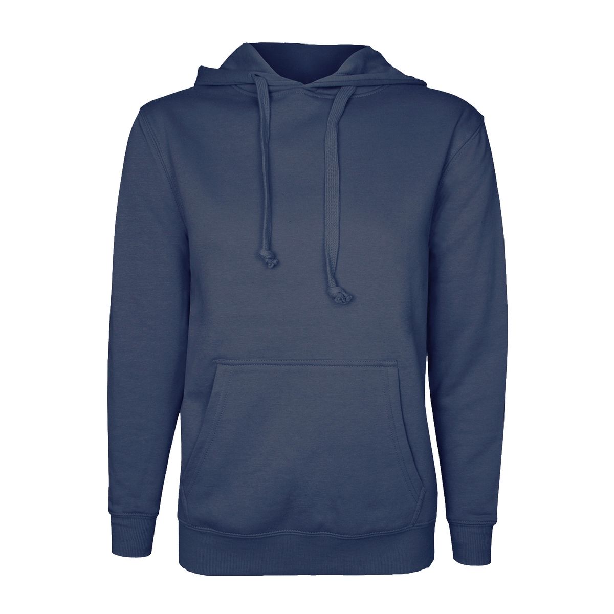 LUNA - Poleron Canguro French Terry Azul Oscuro Hombre