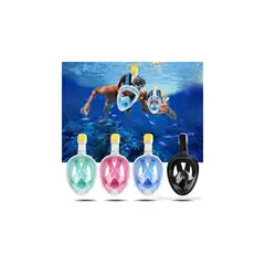 GENERICO - Máscara Snorkel Buceo Antiniebla Con Soporte Gopro varios color