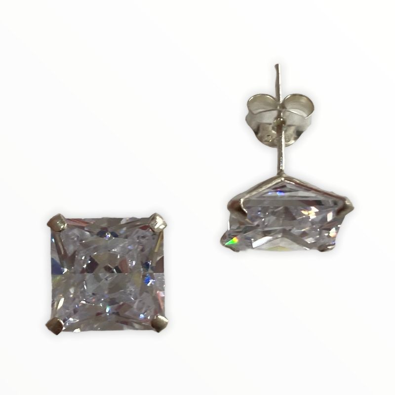 TAETHAI - Aros de plata 925 con Circones