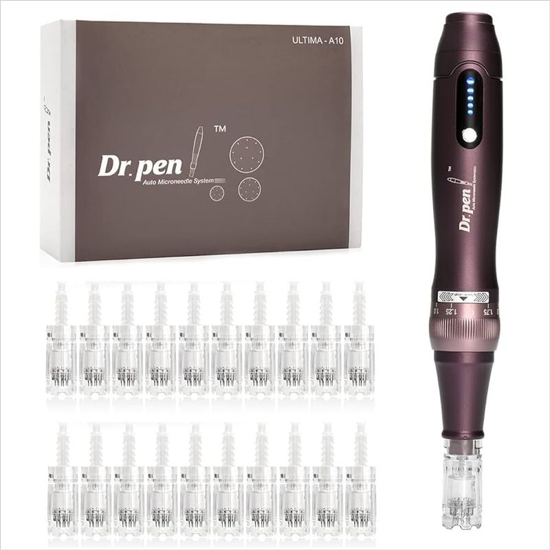 GENERICO - Agujas Para Dermapen A10 Micro Agujas Electricas 10 Unidades 36 Pines