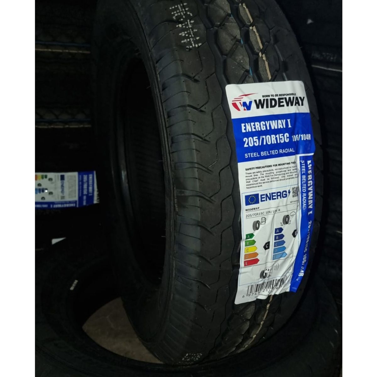 GENERICO - NEUMATICO 205/70 R15C WIDEWAY ENERGYWAY I 106/104R 8PR