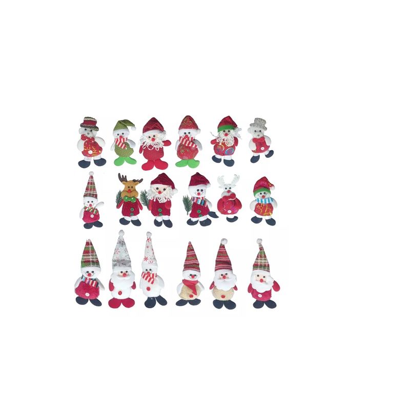 GENERICO - Muñecos Colgantes Adornos Navidad Para Colgar En Árbol