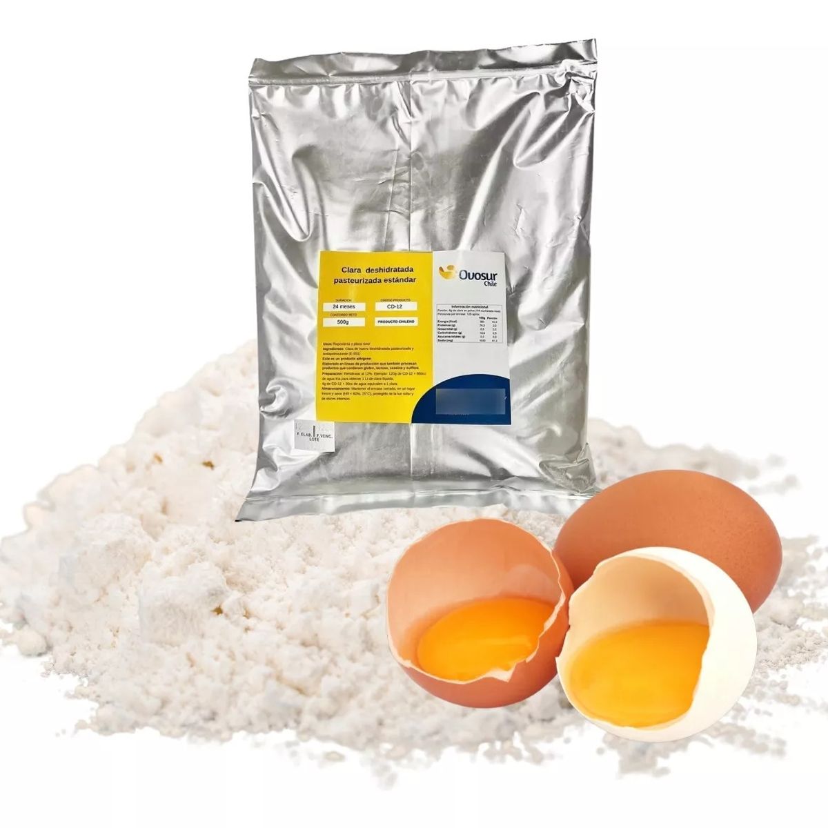 OVO - Clara Deshidratada 1 Kg Ovosur