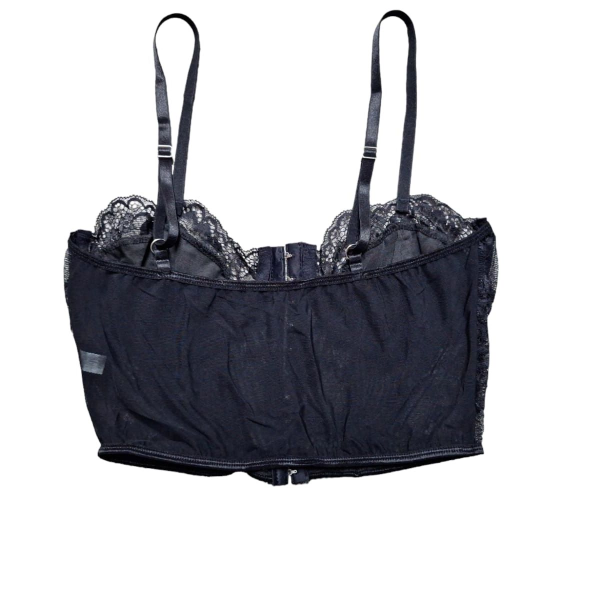 GARSIL - Peto Top Para Mujer Con Tirante Y Encaje - Broches Delantero - Crops